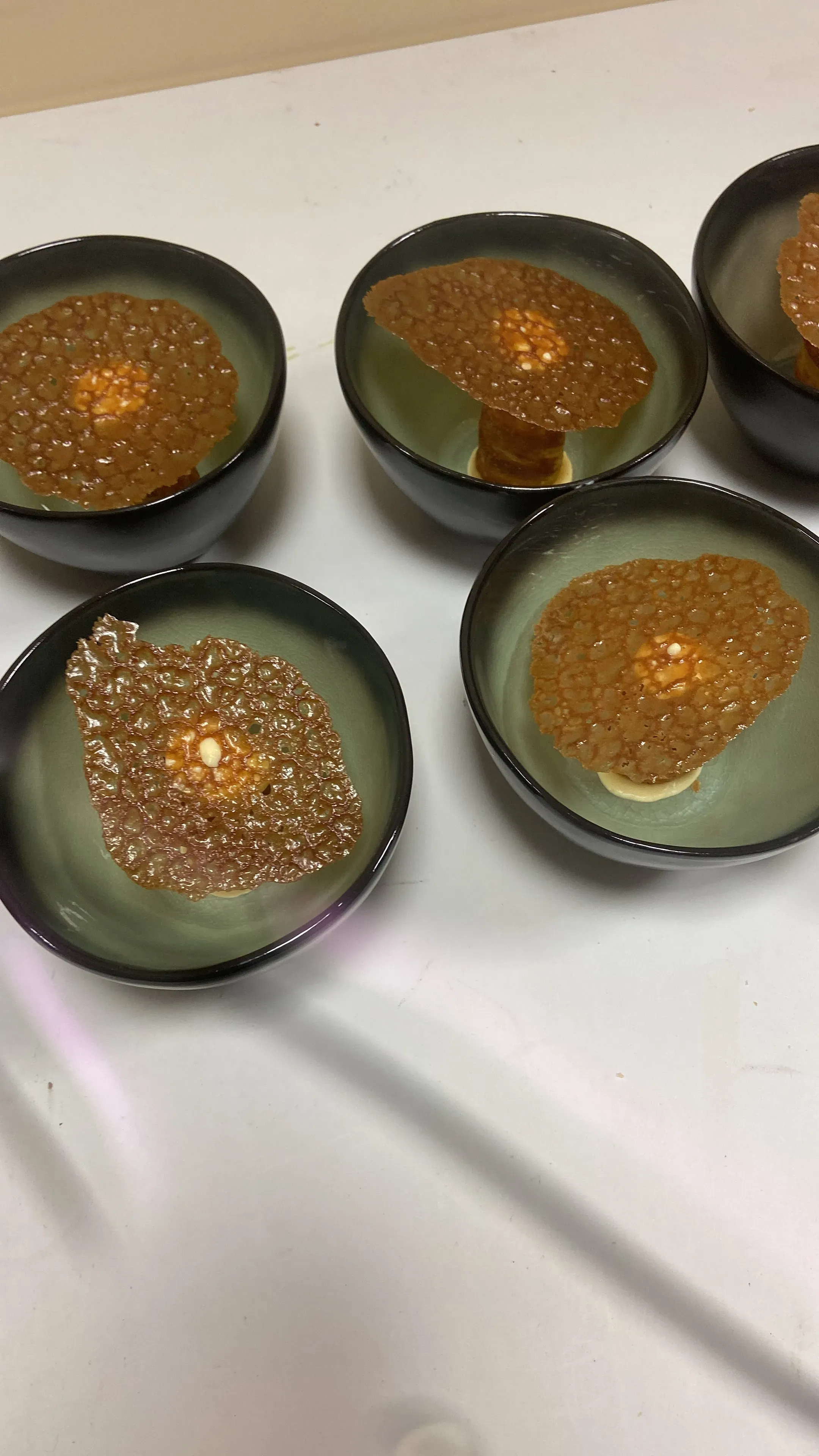 Crème brûlée šamrola